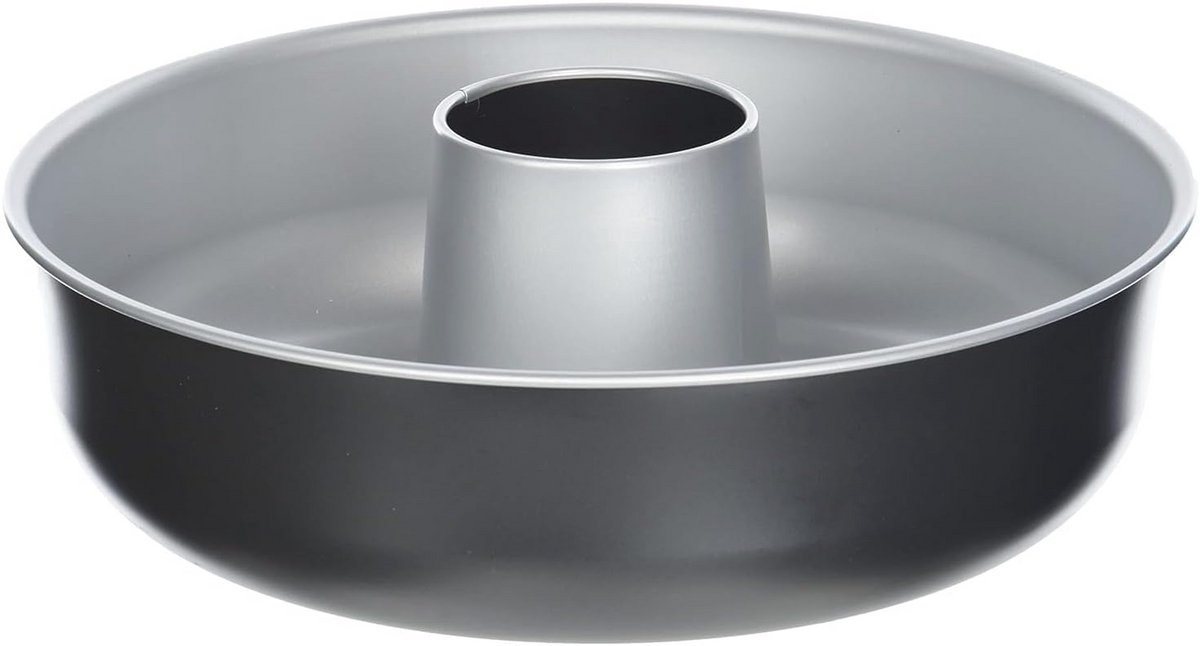 Tulbandvorm van staal - 25 cm - Zilver - Geschikt voor Donuts