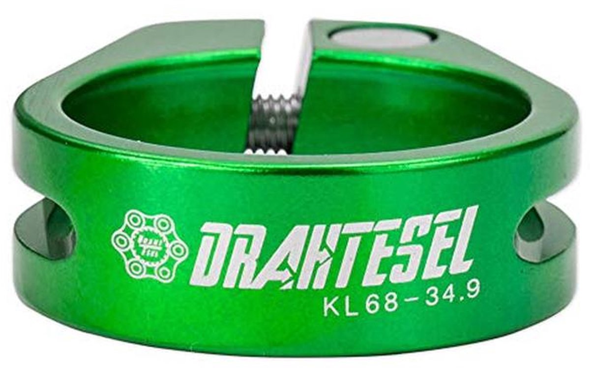 Fiets zadelpen klem met schroefverbinding - 30,2 mm - Groen