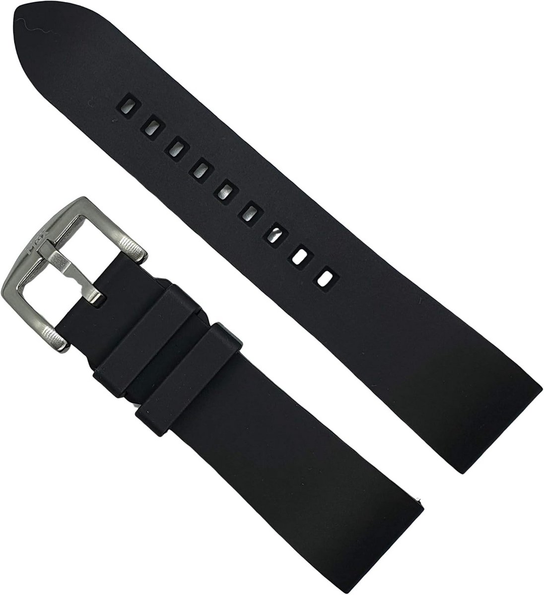 Hoge Kwaliteit FKM Rubber Horlogeband met Snelsluiting - Voor Traditionele en Smartwatches