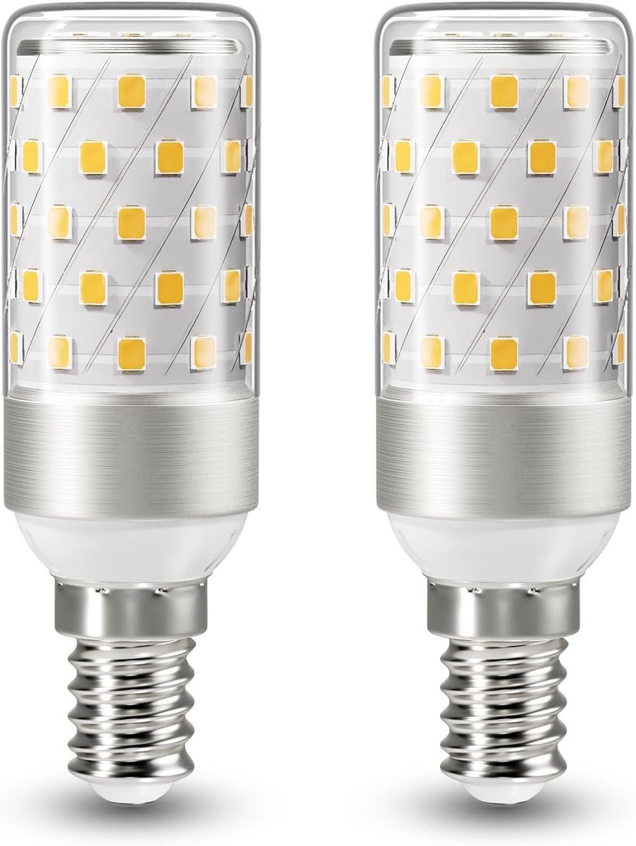 E14 LED Lamp 8W, Vervangt 100W Halogeenlamp, Neutraal Wit 4000K, 1000LM, Set van 2