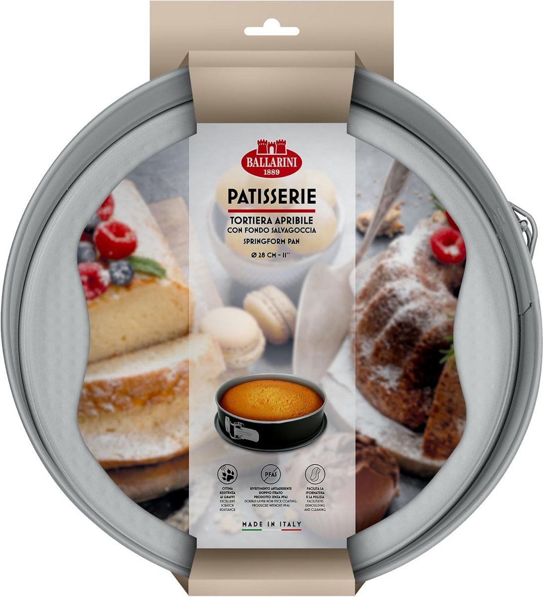 Opklapbare Taartvorm 28 cm - Perfect voor Gistbereidingen