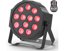 Oplaadbare RGBW LED Podiumlamp met Afstandsbediening en Timer voor Feestverlichting