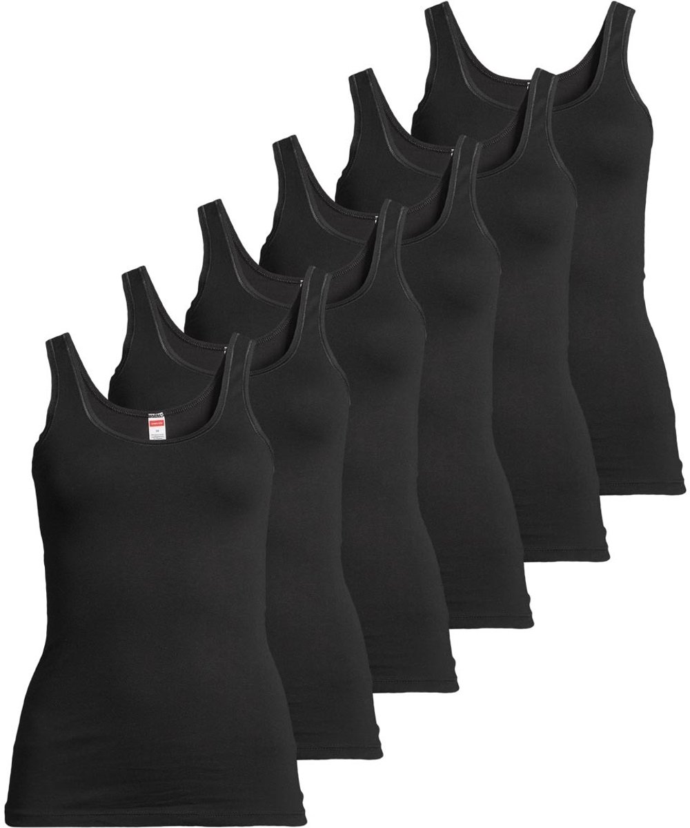 Conta Dames onderhemd 6 pack fijnrib