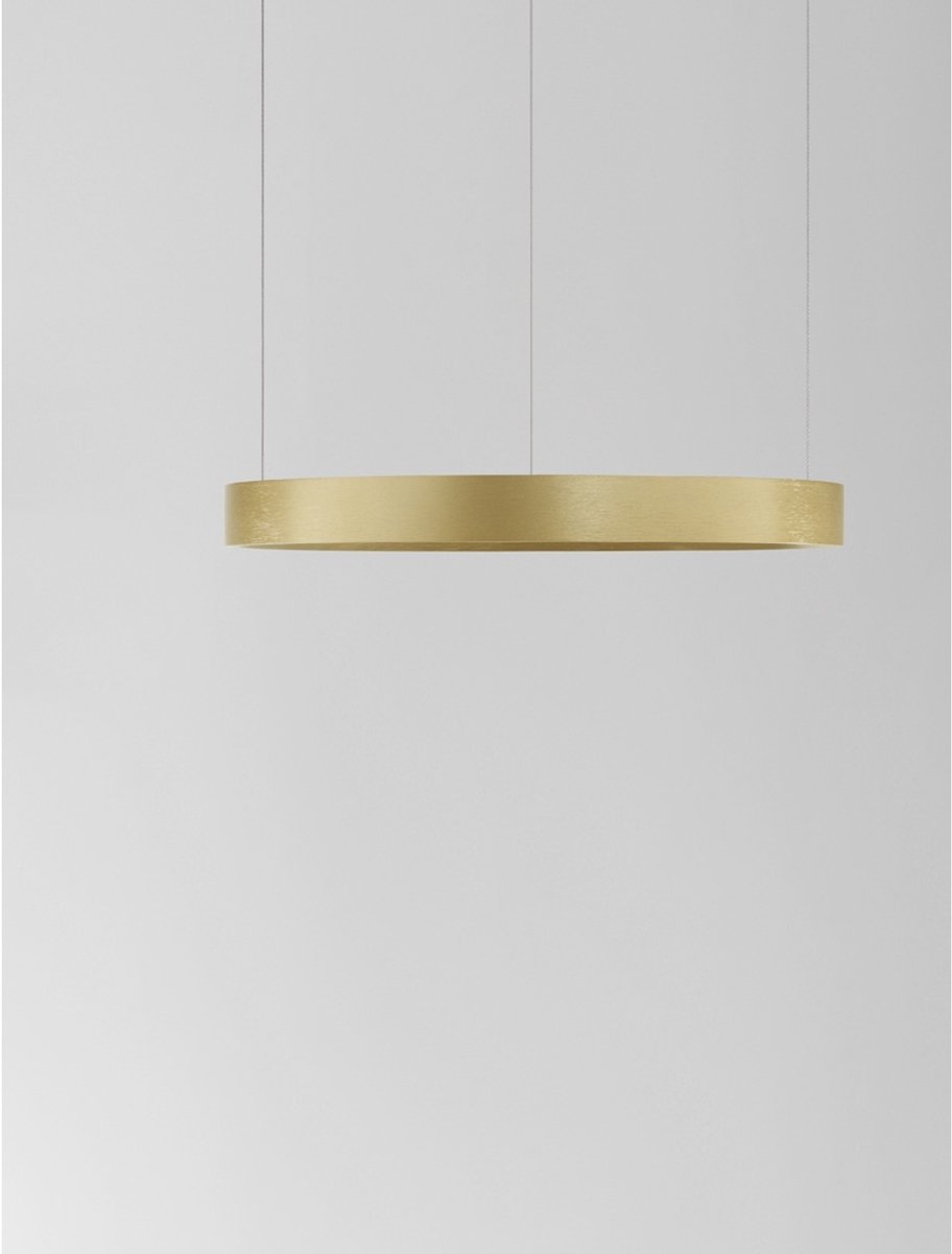 Lyora Ronde hanglamp Perrine goud Ø 40cm - 9345615