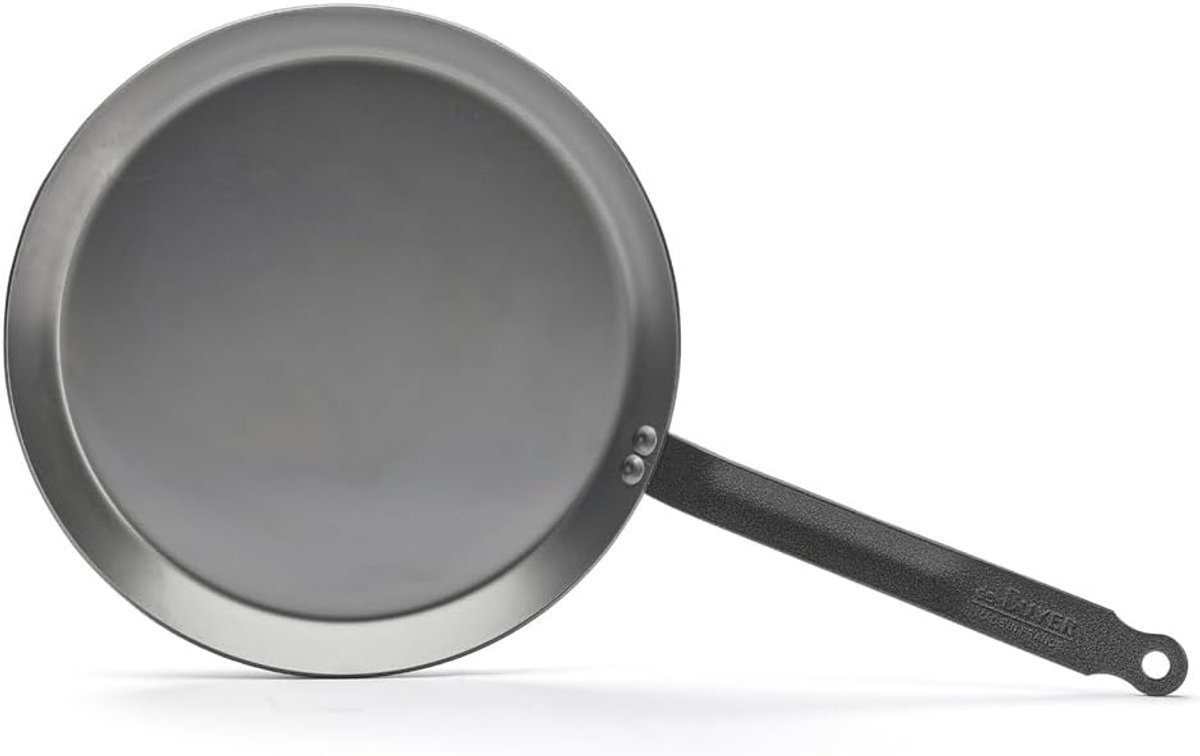 Stunq® Roestvrij Stalen Crêpepan met Uitneembare Scharnier - 30 cm Diameter