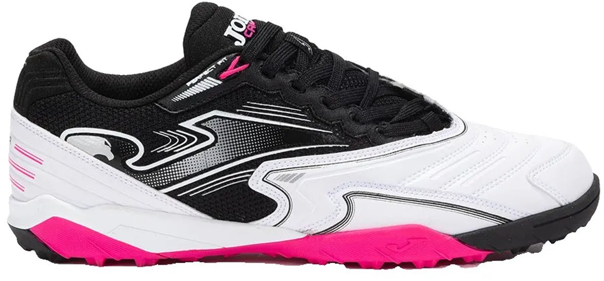 Joma Cancha Turf Voetbalschoenen Wit,Zwart EU 42