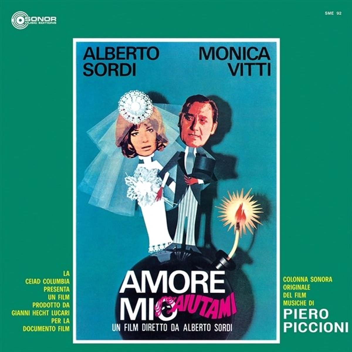Piero Piccioni - Amore Mio Aiutami (LP) (Original Soundtrack)