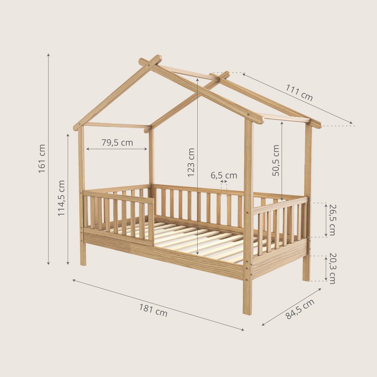 Petite Petite Amélie Maison Huisbed - afbeelding 3