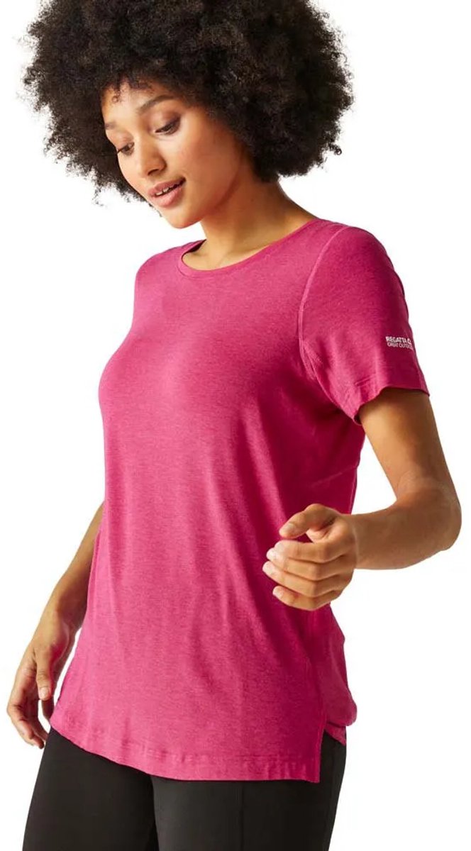 Regatta Ballyton T-shirt Met Korte Mouwen Vrouw Roze