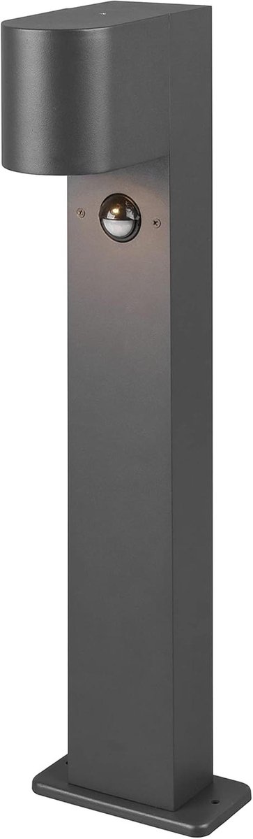 Buitenpadverlichting met Bewegingssensor en GU10 Fitting - Antraciet Gegoten Aluminium