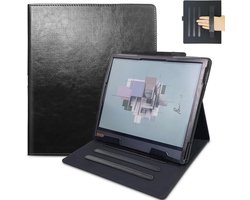 Hoes voor Boox Note Air 4C/3C/3/2/2 Plus Tablet - PU-Leren Hoes met Polslus, Penhouder en Automatische Slaap-Wekfunctie