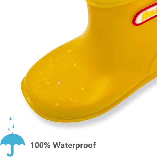 Gevavi Mees regenlaarzen met ruimteprint blauw Jongens Rubber All over