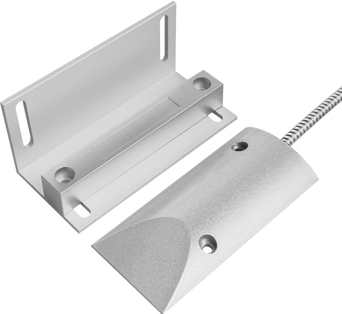 Magnetische Deursensor voor Alarmsystemen - Schakelaar met L Beugel