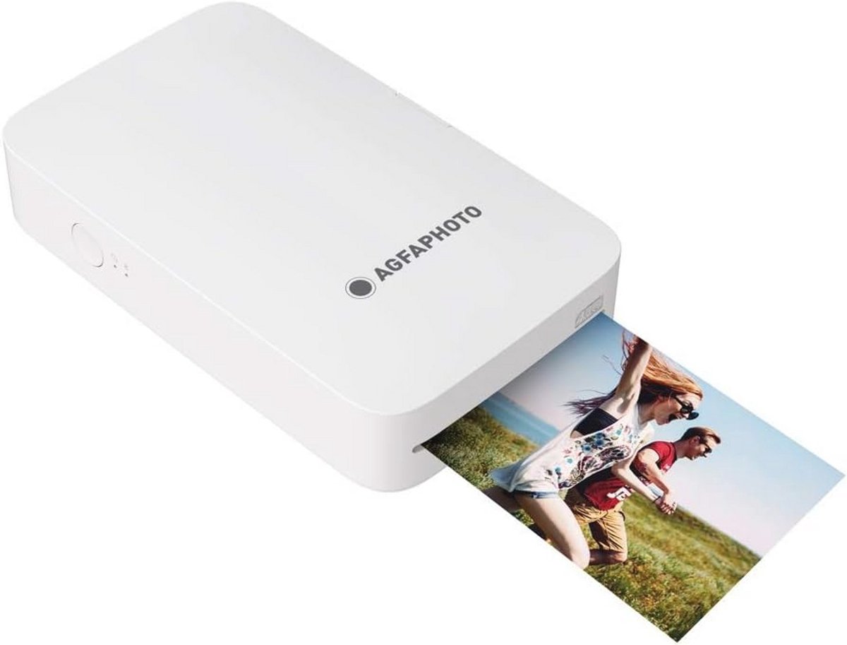 Mini Fotoprinter met Bluetooth en Thermische Sublimatie – 2,1 inch x 3,4 inch Afdrukken