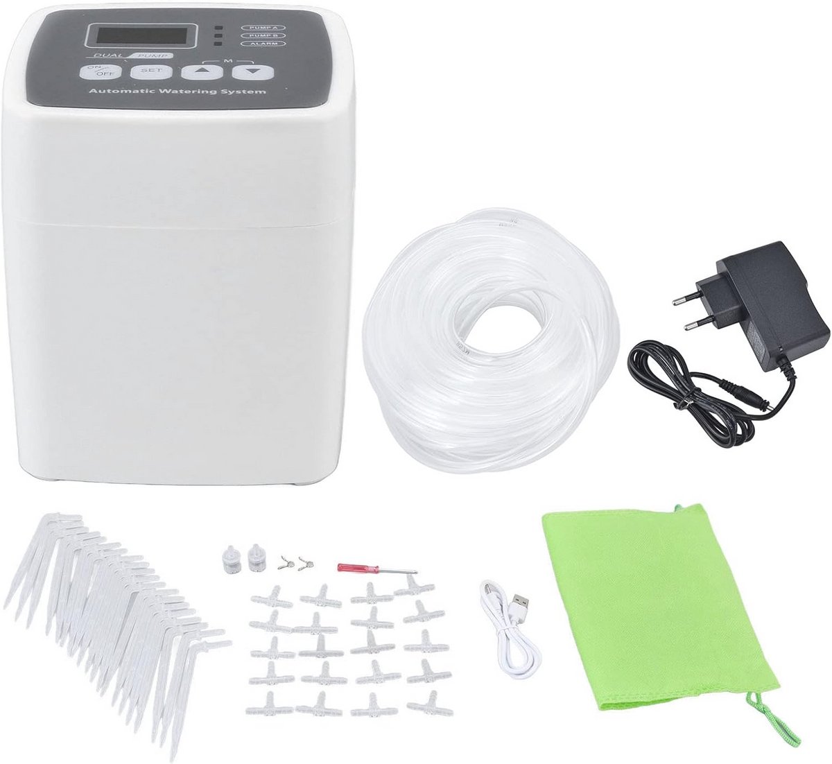 Automatische irrigatietimer met zuigpomp voor tuinbewatering