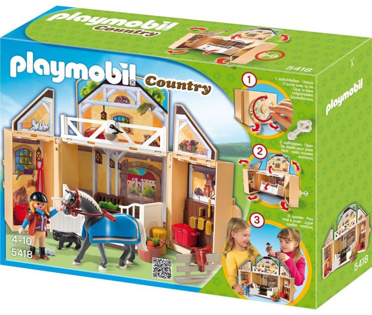Speelbox "Paardenstal" / Coffre  "Ecurie" — afbeelding 10