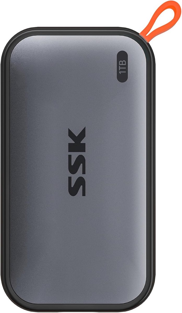 Draagbare 1 TB Externe SSD - Ultra Snel USB3.2 Gen2 met 1050 MB/s Gegevensoverdracht
