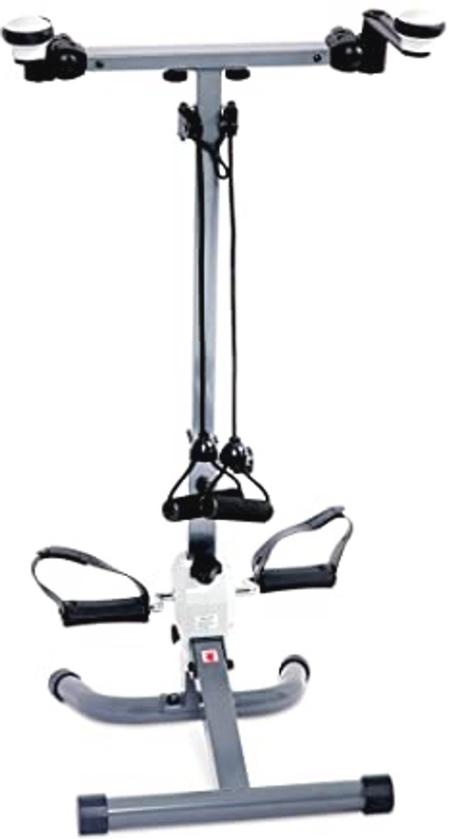 Senioren Fitness 3-in-1 Trainer - Opvouwbare Multifunctionele Crosstrainer voor Bovenlichaam en Benen