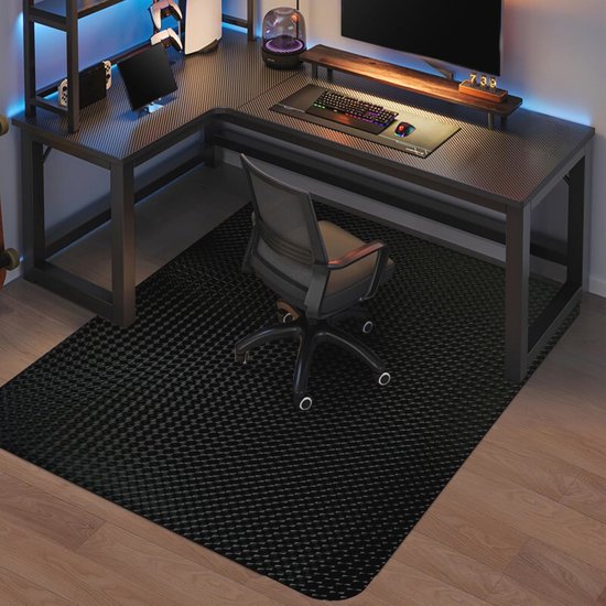 Vicwe Bureaustoelmat, 80 x 120 cm Gaming Bureaustoel Stoelmatten