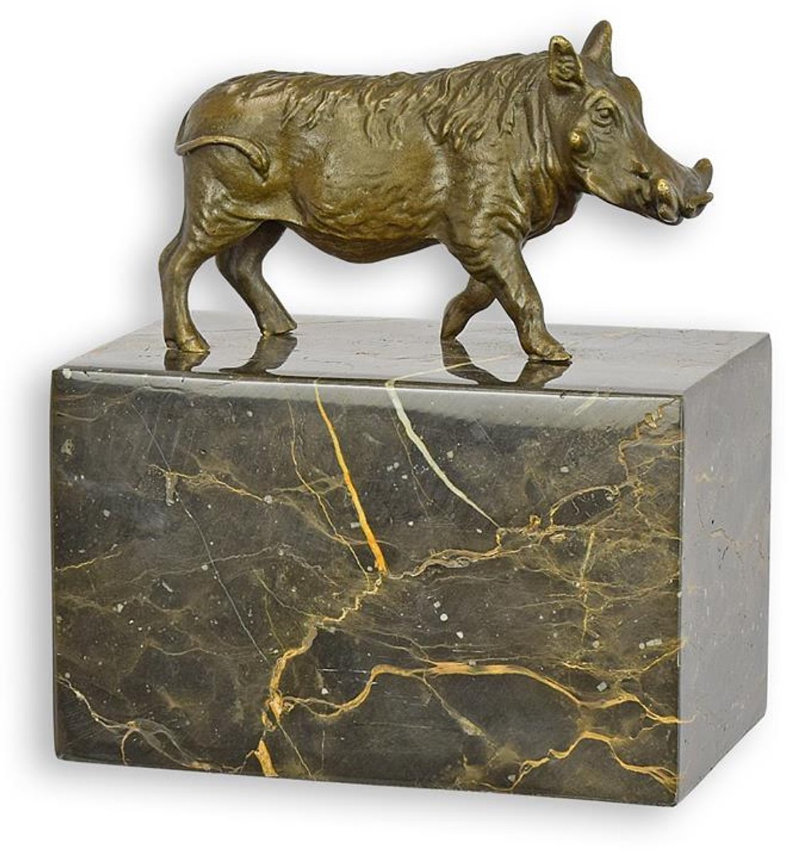 Wrattenzwijn – Bronzen beeld – 13 cm