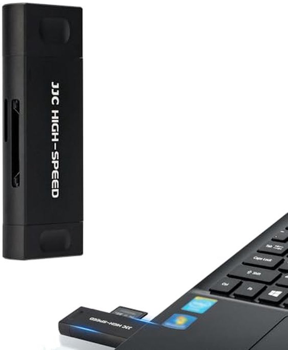 3-in-1 USB 3.1 Geheugenkaartlezer voor SD, microSD en MMC - Snelle Gegevensoverdracht