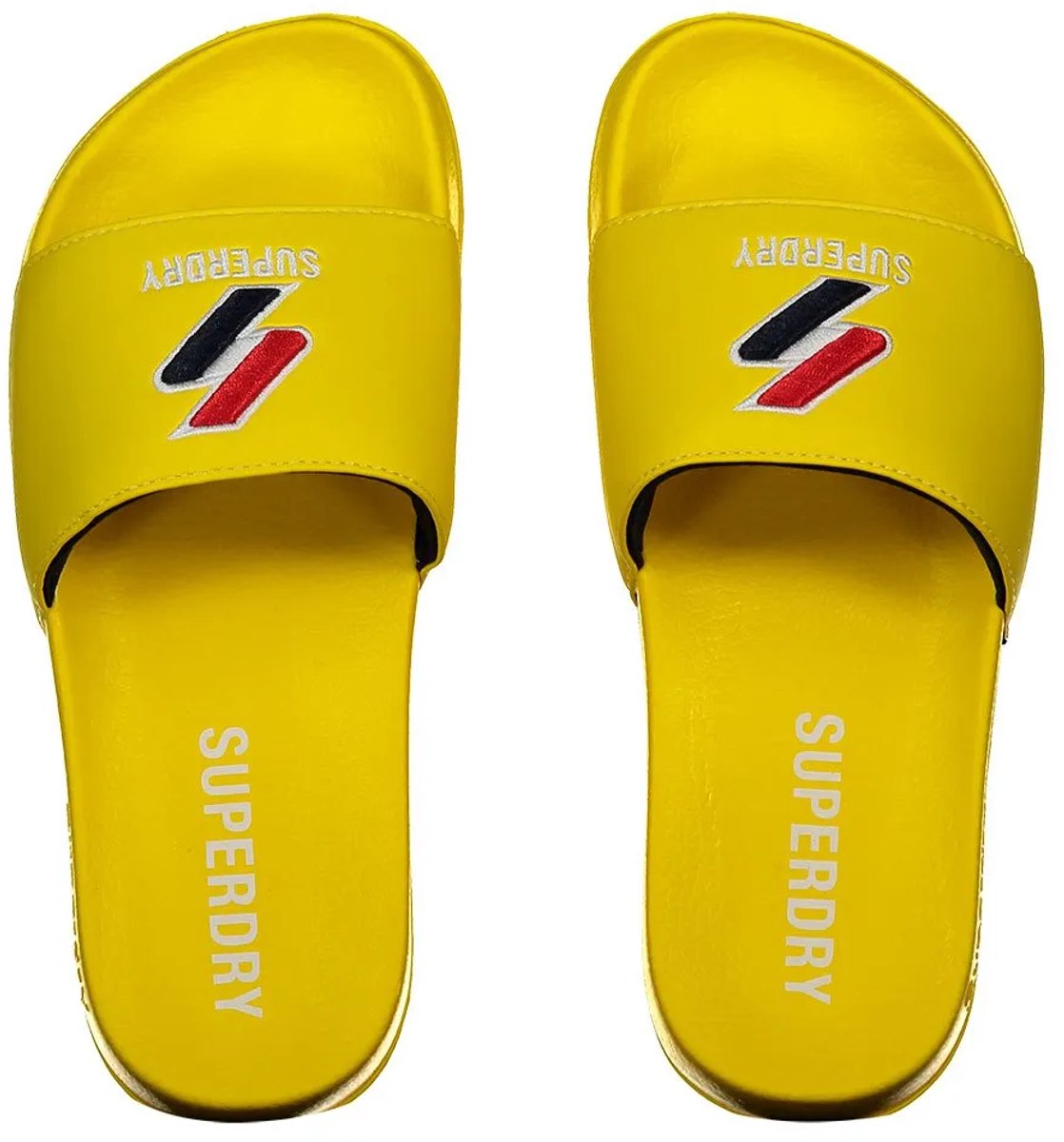 Superdry Core Pool Slippers Vrouw Geel