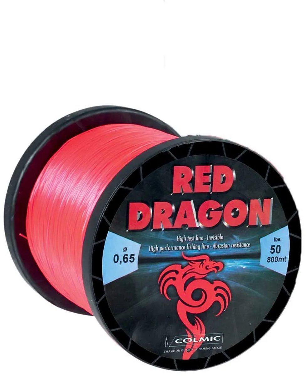 Colmic Red Dragon Monofilament 600 M Rood 0.400 mm