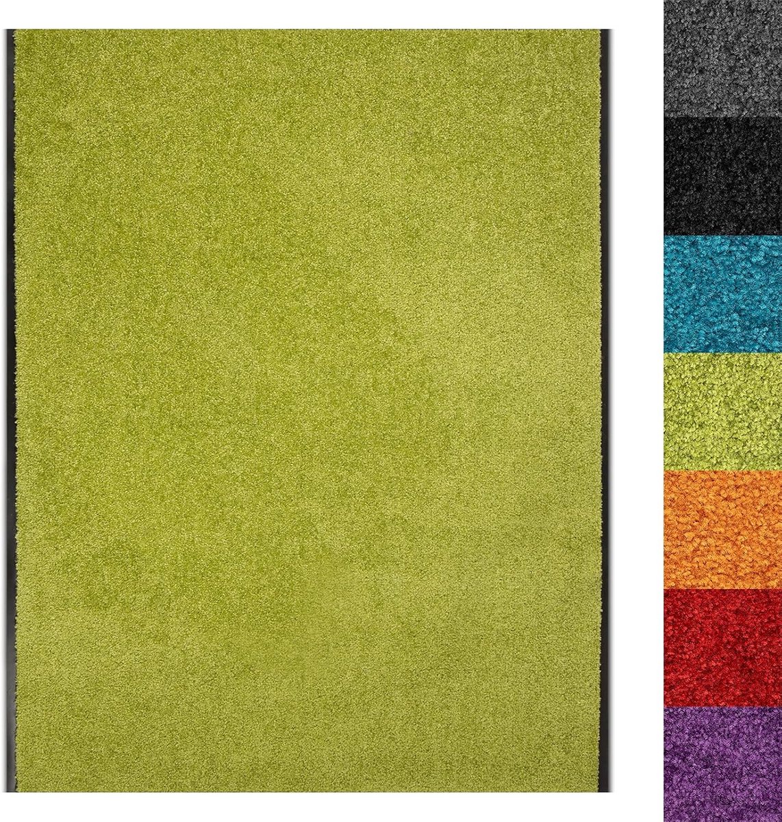 Wasbare Deurmat voor Binnendeur - Antislip en Vuilabsorberend - Diverse Kleuren en Maten
