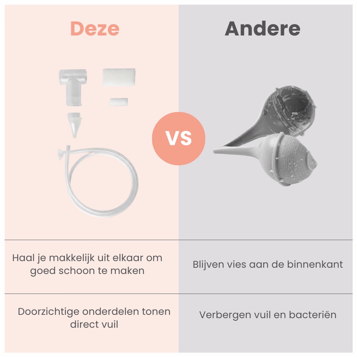 TensCare - Neuszuiger | Neuszuiger baby | Neus Reiniger Baby- Neuszuiger | Voor verstopte neus — cadeau in Cadeau-ideeën - foto 7