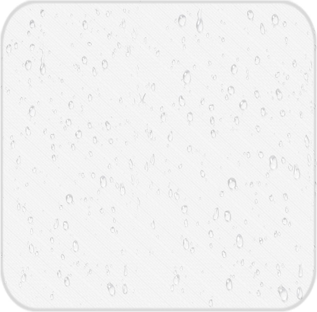 Heldere Muismat van Gehard Glas - Stevige, Antislip Harde Muismat voor Kantoor en Thuis
