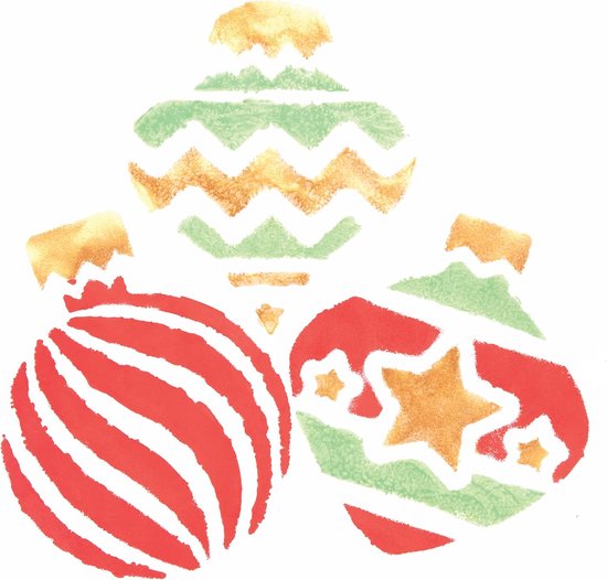 Spuitsneeuw Sjabloon met Kerstman – Feestelijke Raamdecoratie