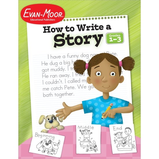 How to Write a Story, Grades 1-3 - cover