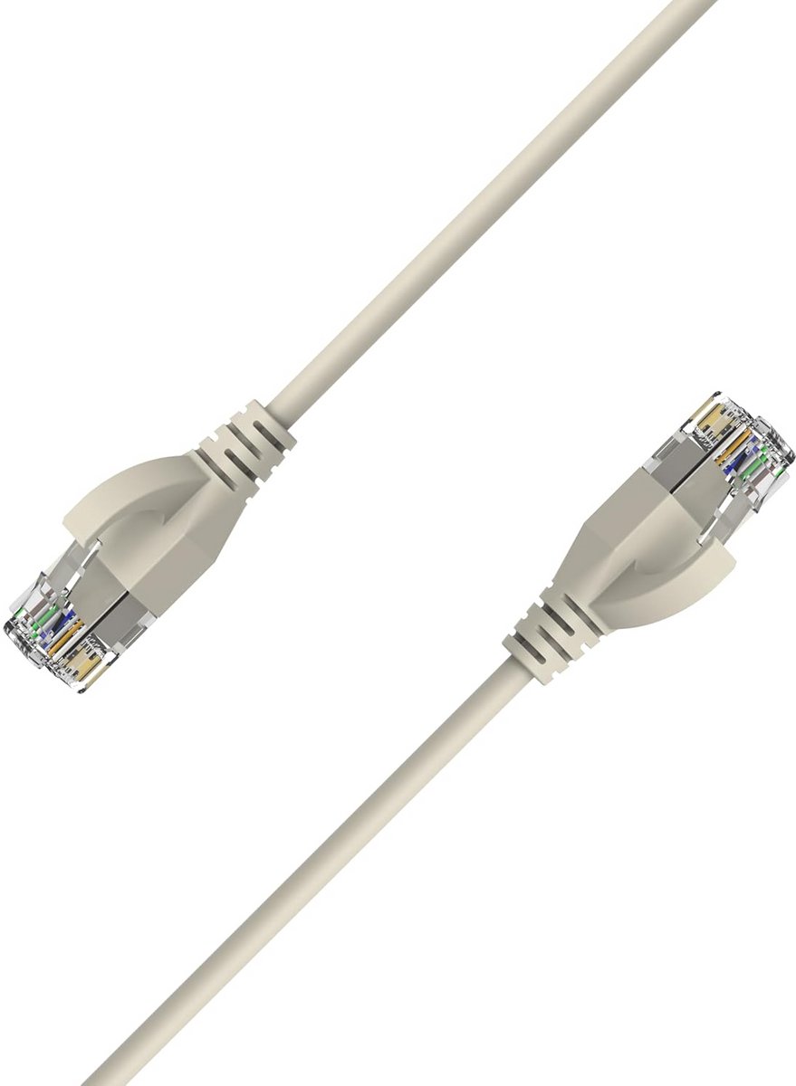 Cat 6A Ethernet Kabel 25 Meter 10 Gbps 500 MHz 32 AWG UTP Voor Router Modem Laptop