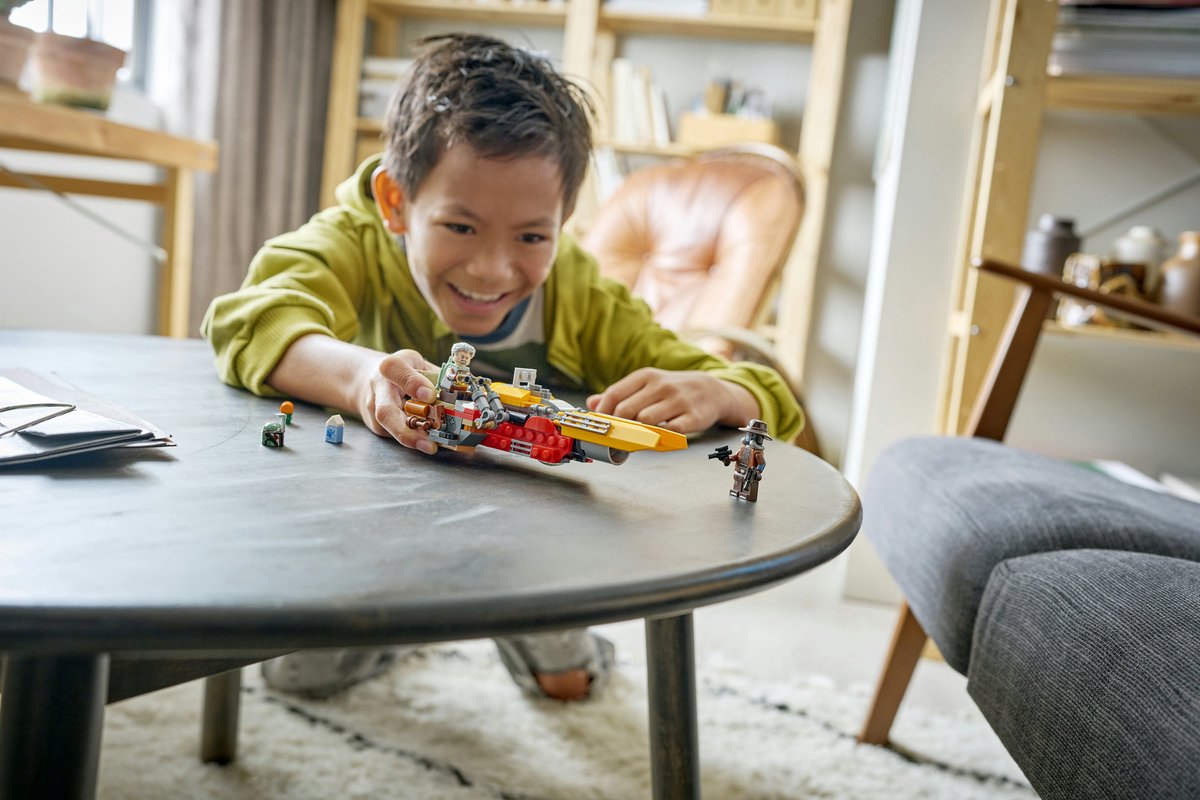 LEGO Star Wars Cobb Vanths Speeder Voertuig - Decoratie en Bouwpakket voor Kinderen - 75437 – foto 5