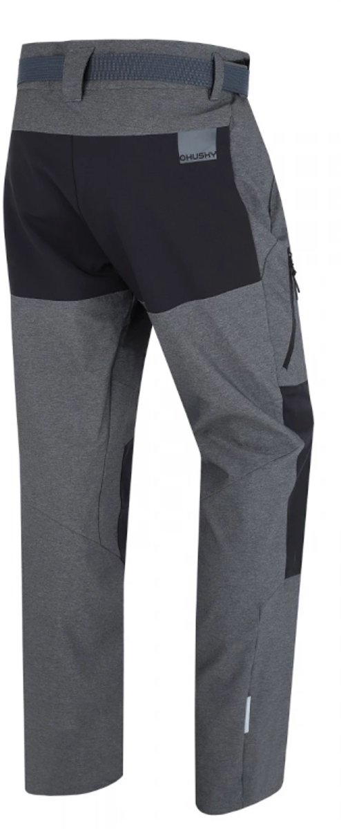 Husky outdoor broek Klass M W22 softshell wandelbroek met stretch Zwart