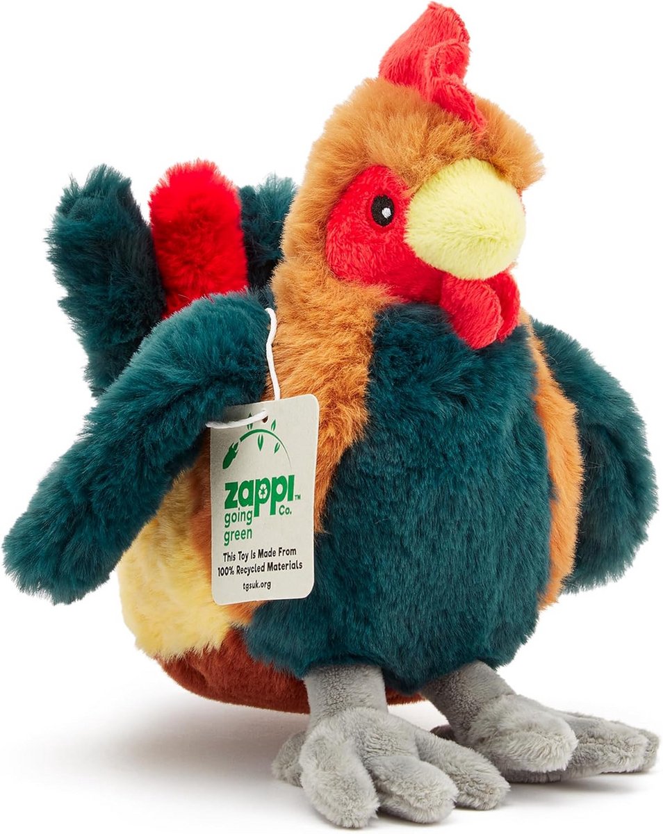 Ultra Zachte Haan Pluche Speelgoed - 100% Gerecycled en Milieuvriendelijk Cadeau voor Pasgeborenen