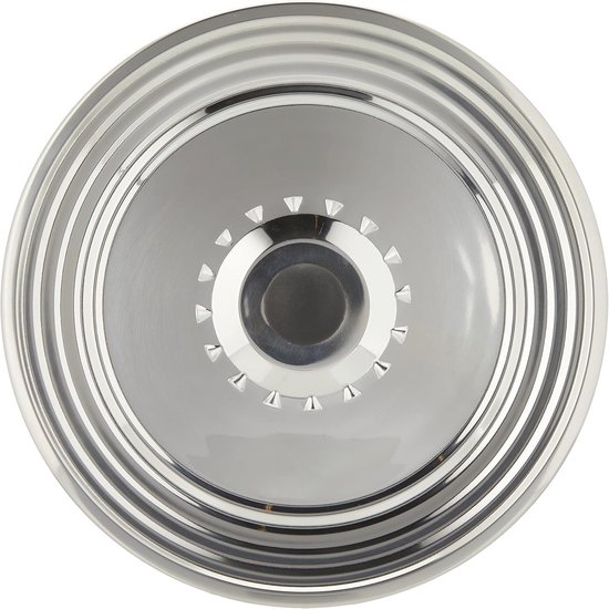 Roestvrijstalen spatdeksel 32 x 32 cm - Ideaal voor koken en bakken — afbeelding 2