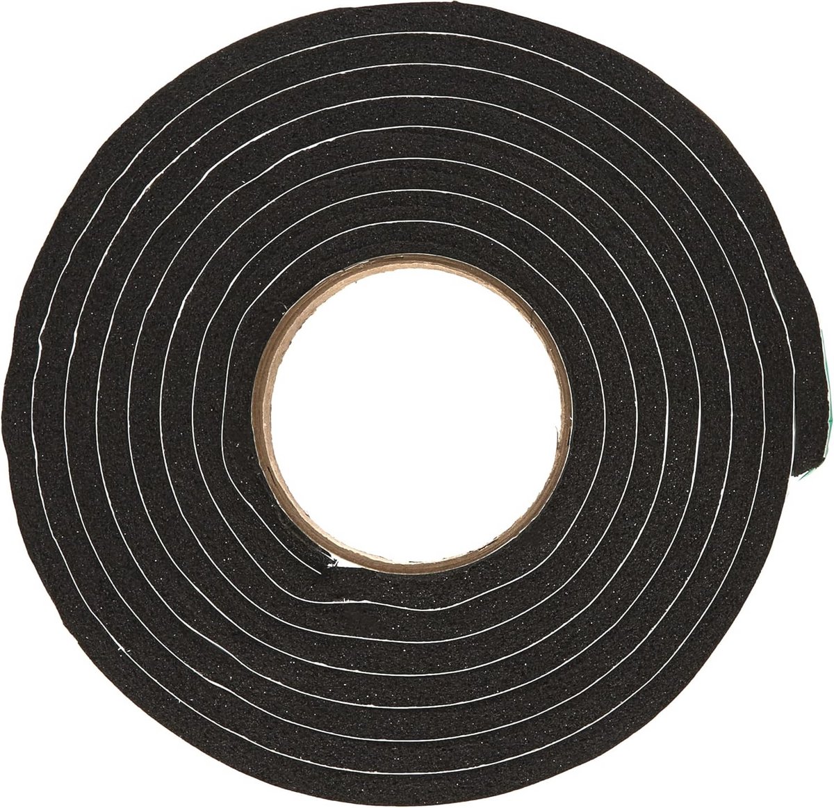 Extra dikke tochtstopper voor openingen van 4-7 mm - 3,5 m, zwart