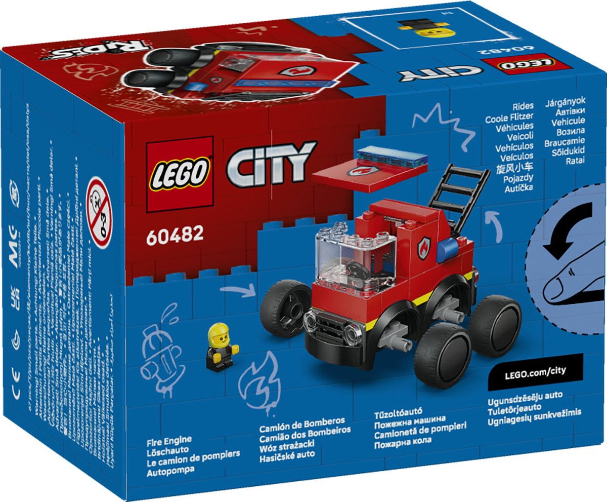 LEGO City Rides – Fire Truck - 60482 — afbeelding 12