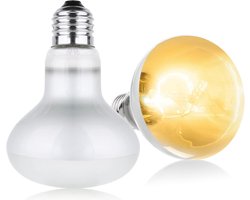 100W UVA Warmtelamp voor Reptielen - Duurzame Warmtelamp voor Huisdieren