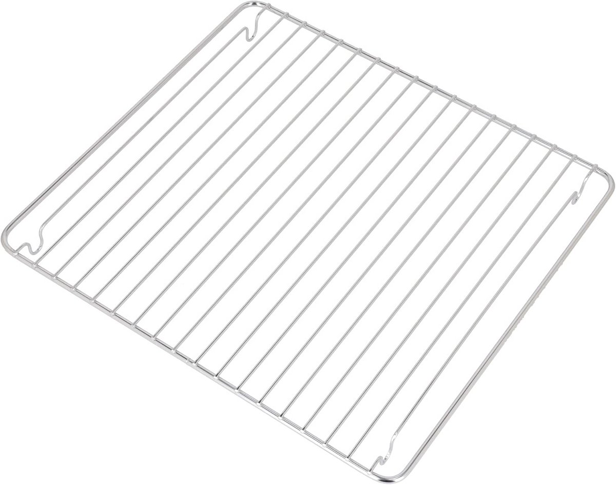Grillpan Plank Rooster Rek Onderplaat 35x32cm voor Oven en Fornuis