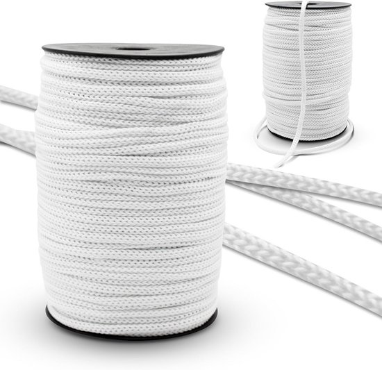 Zelfsluitende Beschermkous Polyester 25-27 Mm Zwart UV Bestendig  Rol 50 Meter