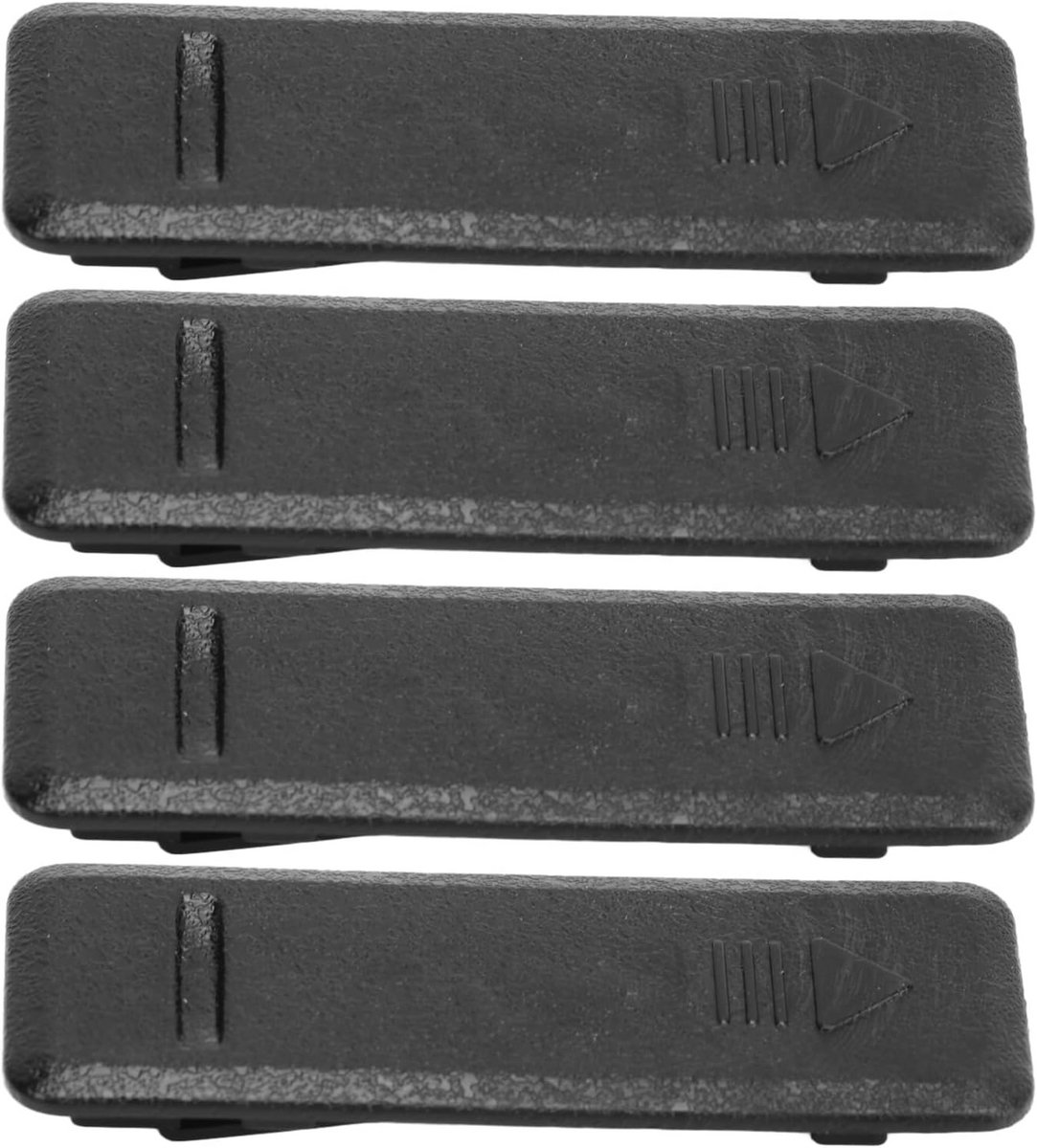 4x Dakgoot Afdekklepjes voor I20 en I30 Dakrails - Universele Auto Clip Set