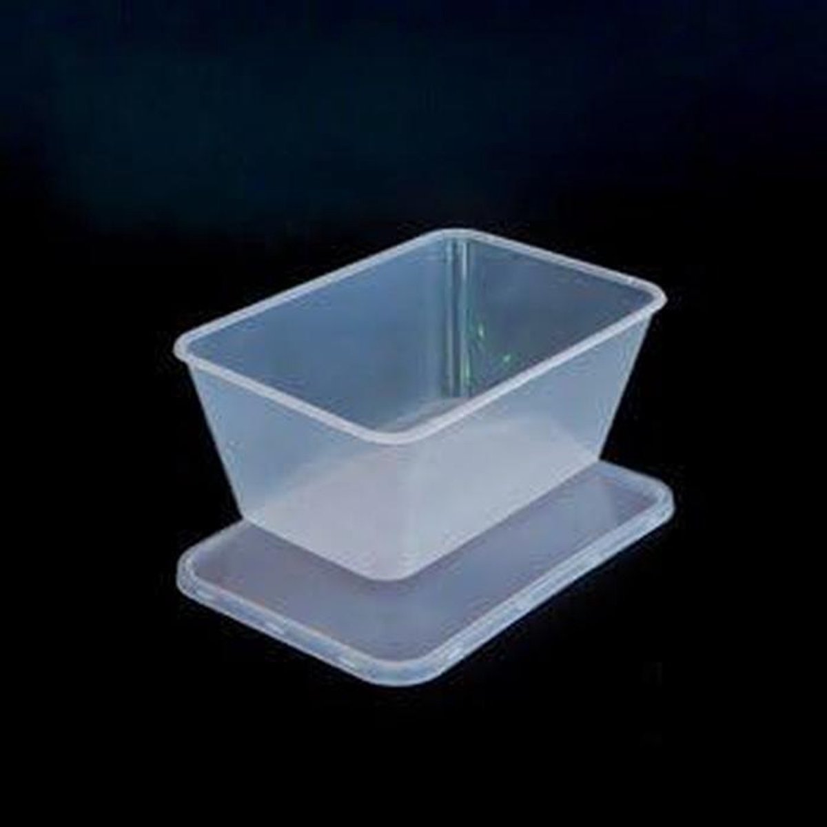 25x 1000ml Vershoudbakjes met Deksel - Magnetron, Vaatwasser & Vriezer Geschikt