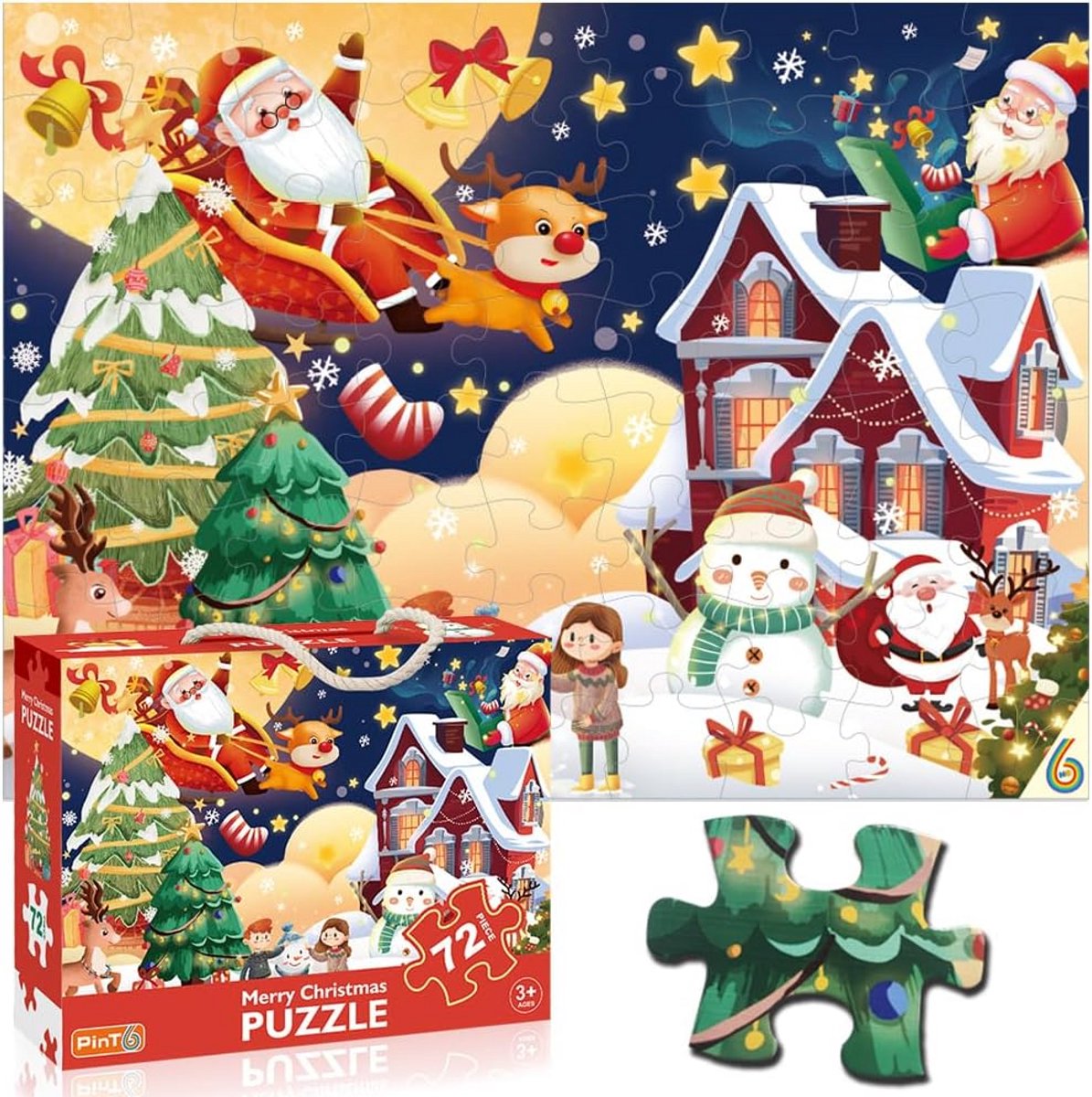 Uitdagende Kerst Puzzel voor Volwassenen en Families