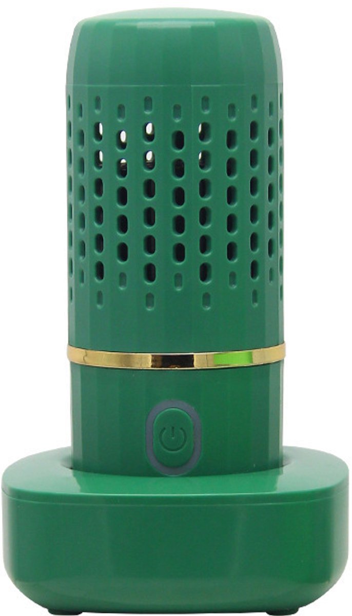 Fruit- en groentewasmachine, draagbare fruit- en groentewasmachine met 4400 mAh accu, oplaadbare fruit- en groentewasmachine via USB (groen)