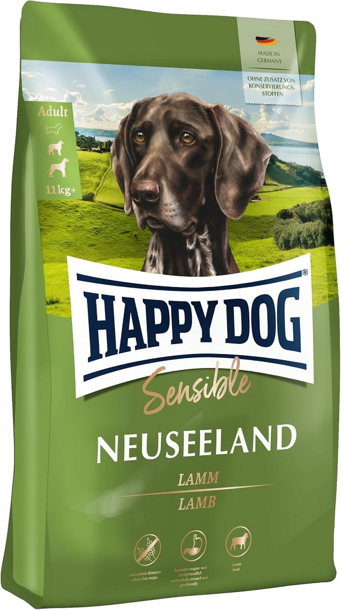 Hypoallergeen Hondenvoer Zonder Graan met Lam & Nieuw-Zeelandse Groenlipmossel - 1 kg