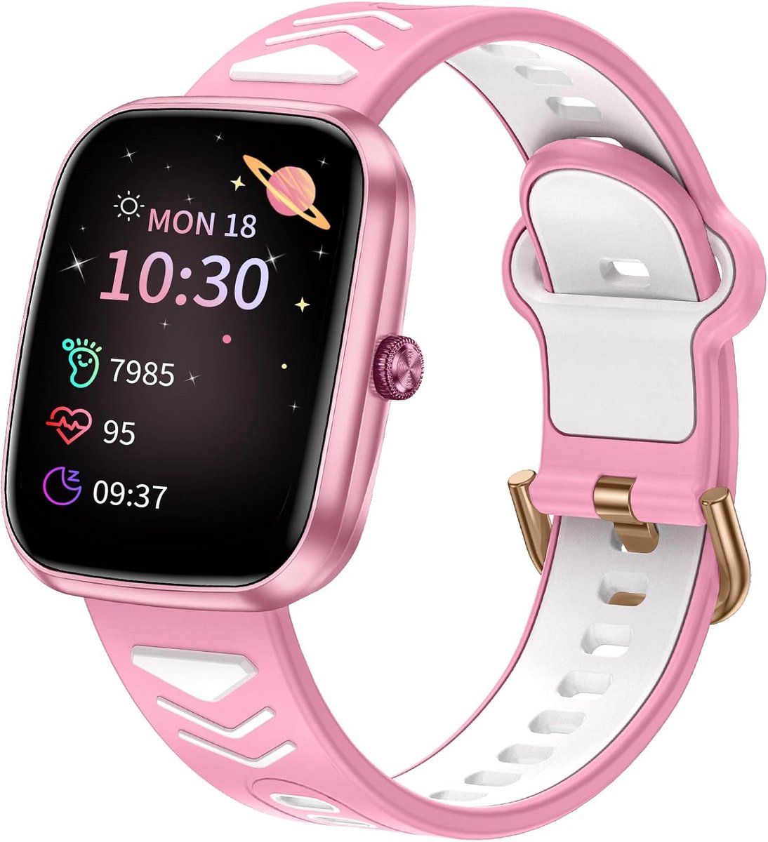 Kinder Smartwatch met Stappenteller, Fitness Tracker en Spelletjes