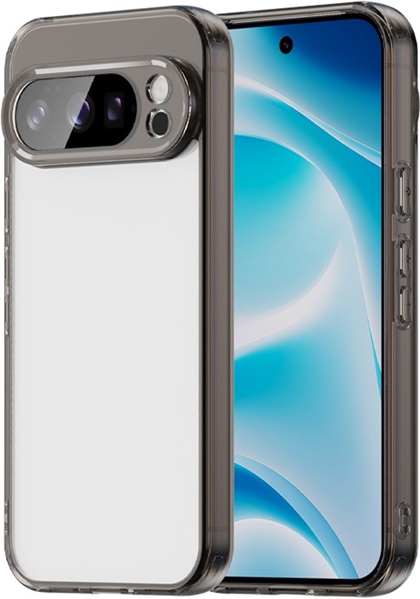 Hoesje geschikt voor Google Pixel 10 Pro - Phonesta HybridAir Back Cover - Zwart
