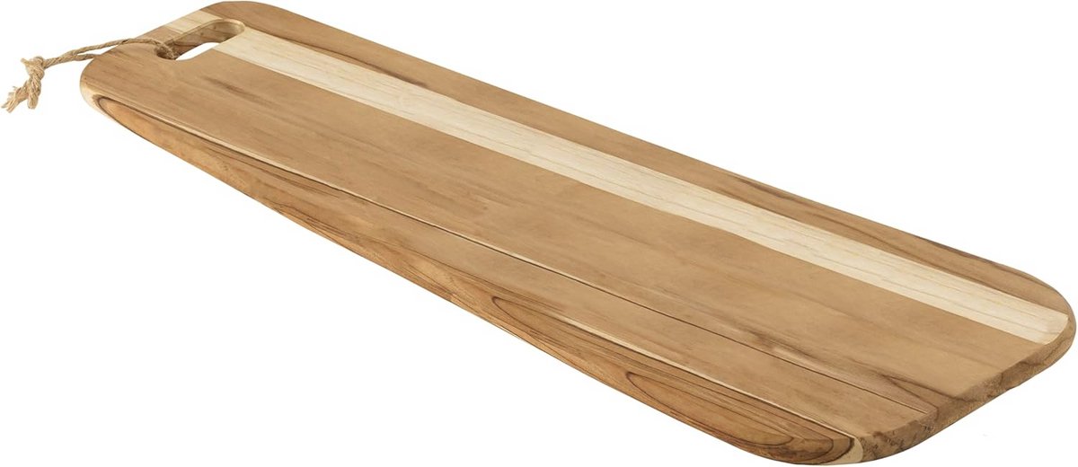 Houten Serveerplank 48 cm - FSC Teak Hout - Broodplank of Borrelplank